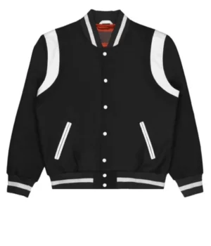 G-Eazy Lady Killers Saint Laurent Varsity Wool Jacket froont