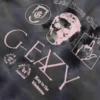 G-Eazy Love Runs Out Grey Black Fleece Hoodie back design