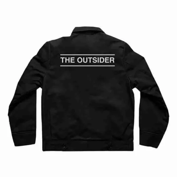 G-Eazy The Outsider Shirt Style Black Cotton Jacket back
