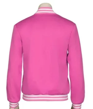 Steven Universe Pink High School Varsity Jacket back LJB