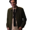 Yasper The Afterparty Olive Cotton Green Jacket front