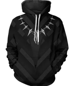 Black Panther Pullover Style Hoodie