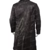 Jamie Frasers Outlander Leather Coat Back Image