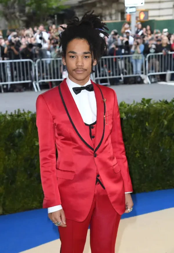lucca grownish red tuxedo