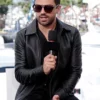 Dominic Cooper Preacher Black Leather Jacket