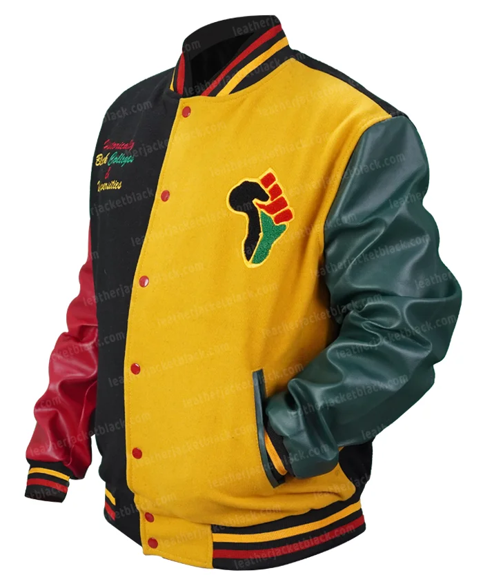 Hbcu Pride Letterman Jacket  Donovan Mitchell Wool Jacket