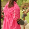 Dynasty S04 Cristal Jennings Pink Jacket