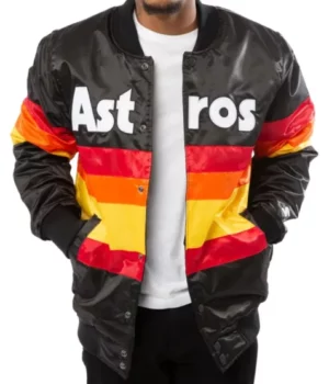 Houston Astros Loudmouth Orange Coat - Victoria Jacket