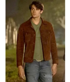 John Winchester The Winchesters S1 Brown Suede Jacket