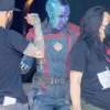 Nebula Guardians of The Galaxy 3 Red And Blue Jacket