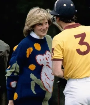 Royal Princess Diana Koala Wool Sweater