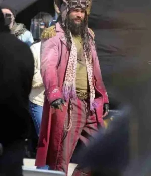 Slumberland Jason Momoa Long Pink Coat