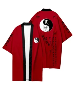 Tokyo Revengers Tenjiku Red Cotton Jacket