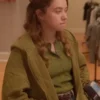 Zoe Christensen Fakes S01 Green Hooded Jacket