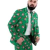 Christmas Special Green Blazer