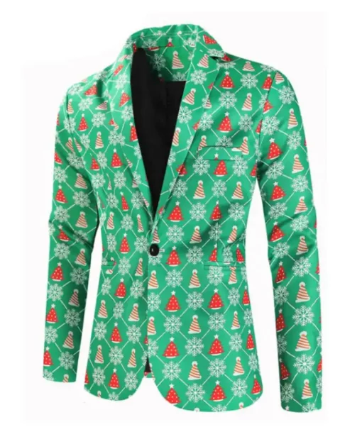 Christmas Special Green Blazer