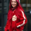 Dianne Buswell Phoenix S.C Red Bomber Jacket