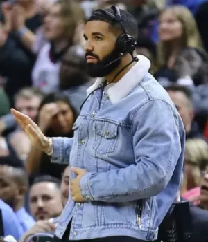 Drake Denim Jean Blue Jacket