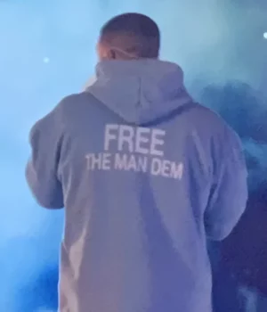 Drake Free The Mandem Pullover Hoodie