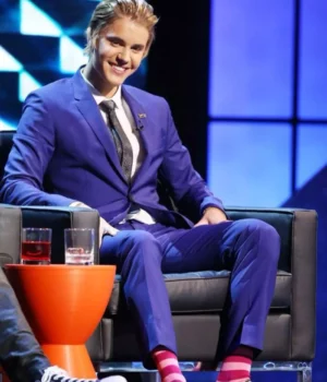Justin Bieber Full Blue Suit