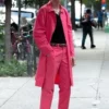 Machine Gun Kelly Pink Cotton Suit