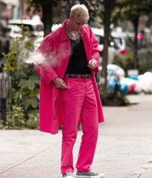 Machine Gun Kelly Pink Cotton Suit