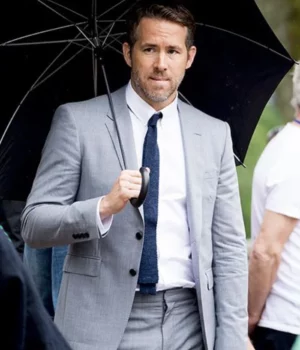 Ryan Reynolds Grey Suit