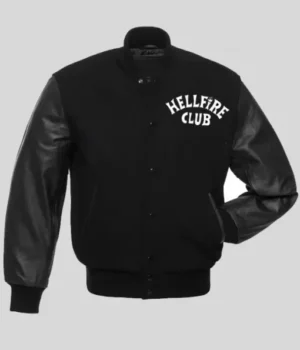 Stranger Things Hellfire Club Varsity Jacket
