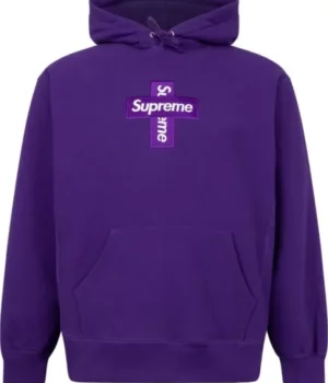 Supreme Purple Hoodie