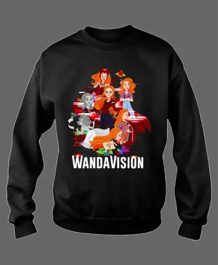 Wandavision Christmas Unisex Wool Sweater