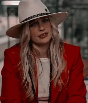 Camille Emily in Paris S02 Red Blazer Jacket