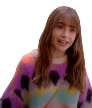 Emily Cooper Emily in Paris S03 Multicolor Sweater