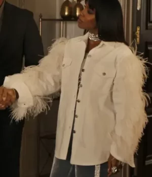 Kelly Rowland The Equalizer S03 White Jacket