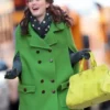 Leighton Meeste Tv Series Gossip Girl Green Cape Coat