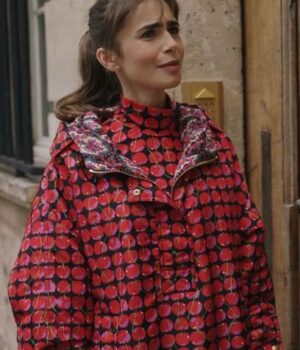 Lily Collins Emily In Paris S03 Cherries Jacket