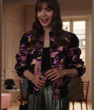 Lily Collins Emily in Paris S03 Jacket