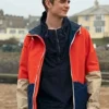 Otto Farrant Alex Rider TV Series Multi Color Hooded Jacket