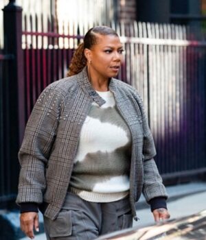 Queen Latifah The Equalizer S03 Check Jacket