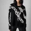 The Equalizer S03 Robyn Mccall Chain Sweater