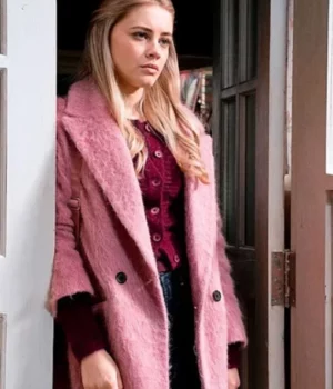 After Ever Happy 2022 Tessa Pink Wool Coat