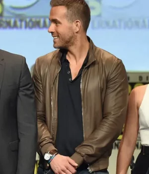 Deadpool 3 Ryan Reynolds Leather Jacket