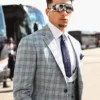Patrick Mahomes Super Bowl LVII Check Suit