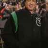 Philadelphia Eagles Sylvester Stallone Black Varsity Jacket
