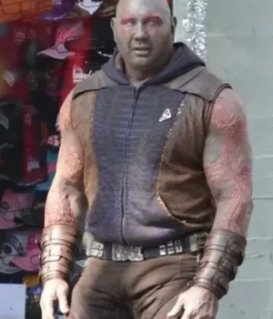 The Gotg Holiday Special Drax Brown Vest