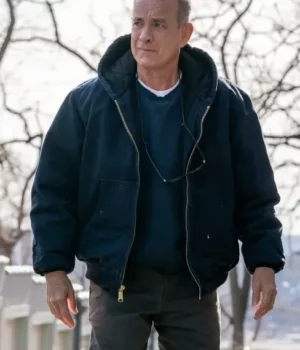Tom Hanks A Man Called Otto Blue Jacket