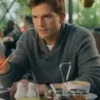 Ashton Kutcher Your Place or Mine 2023 Grey Sweater