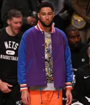 Brooklyn Ben Simmons Nets Varsity Jacket