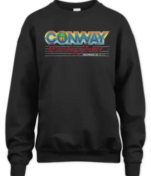 Eras Tour Conway Taylor Swift Black Sweatshirt