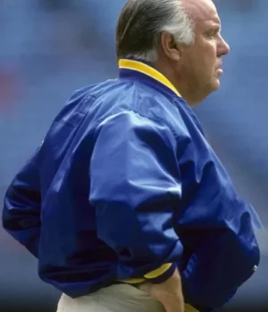 LA Rams John Robinson Blue Varsity Jacket