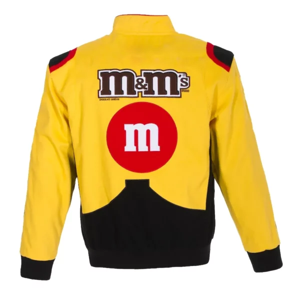 M&Ms Kyle Busch Yellow Bomber Jacket